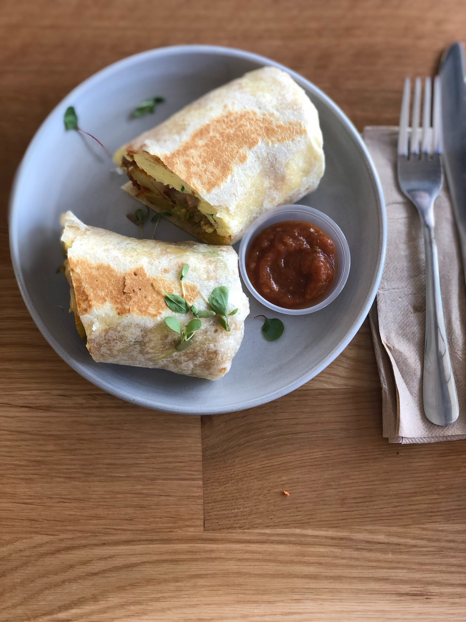 breakfast wrap