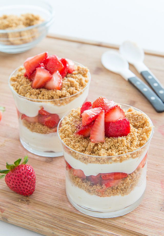 strawberry parfait